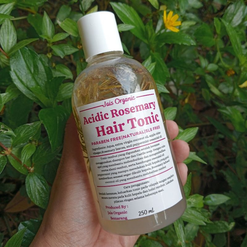 Jual ROSEMARY HAIR TONIC / ACIDIC ROSEMARY HAIR TONIC / TONIK RAMBUT ...