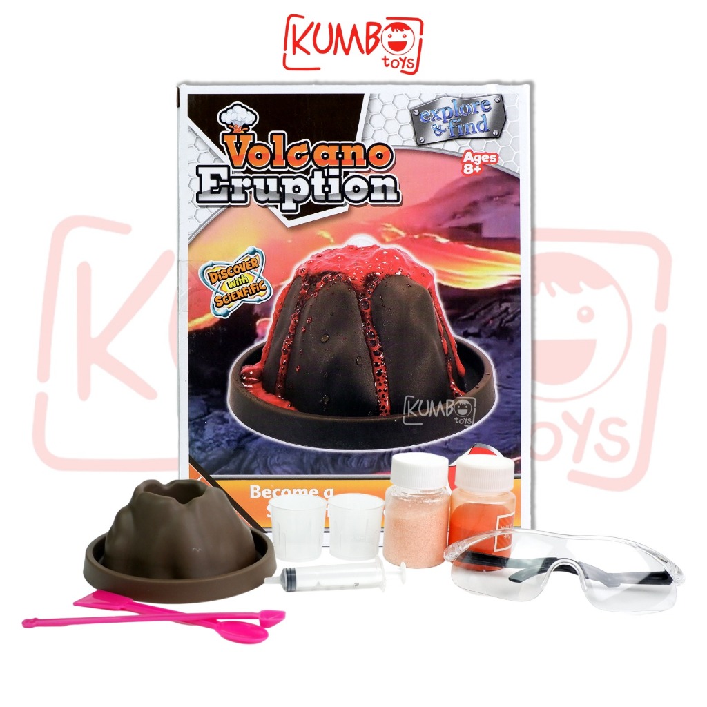 Jual Mainan Edukasi Volcano Eruption Sains Eksperimen Letusan Gunung ...