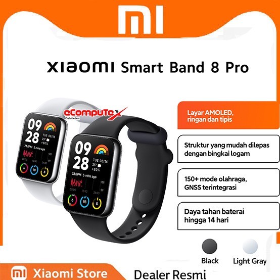 Jual XIAMO SMART WATCH BAND 8 PRO / MI BAND8 PRO LAYAR AMOLED 1.74 ...