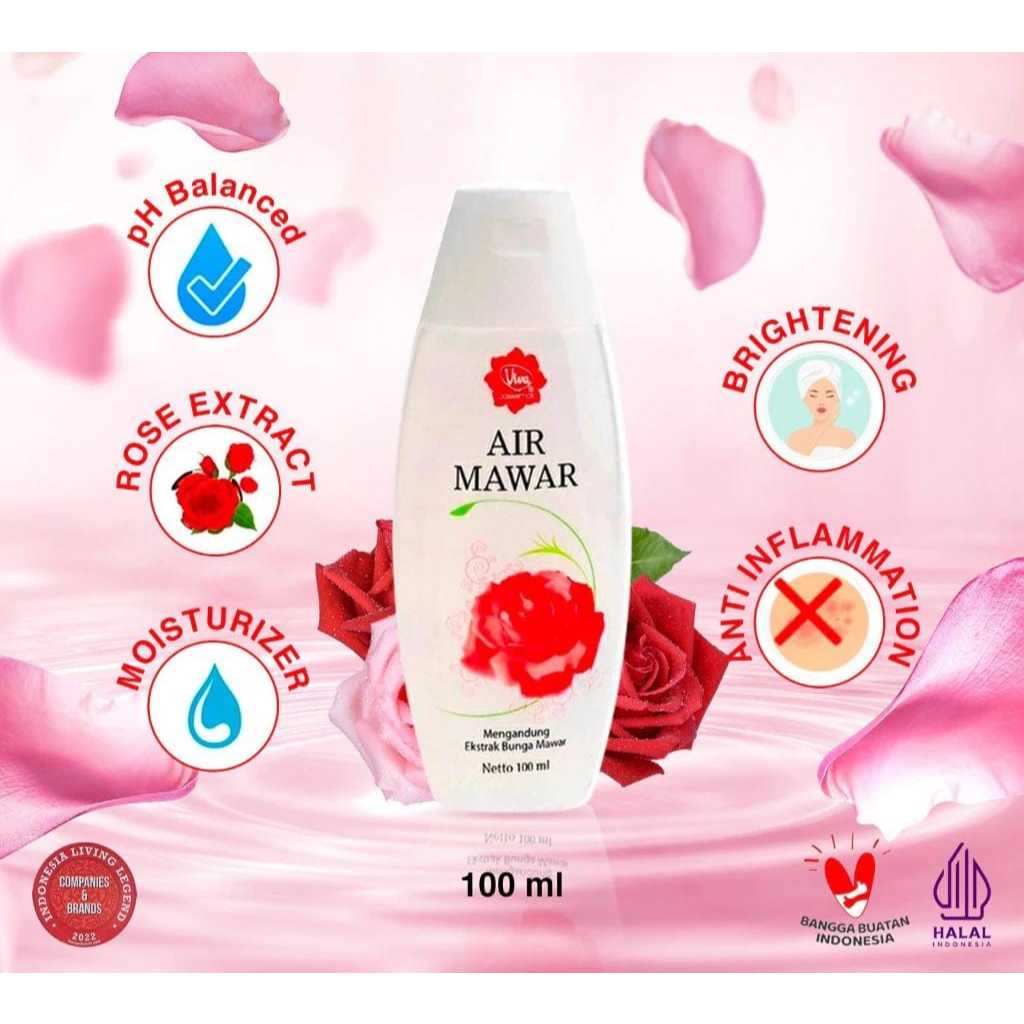 Jual Air Mawar Viva 100ml~READY STOK~ORIGINAL 100% ASLI | Shopee Indonesia