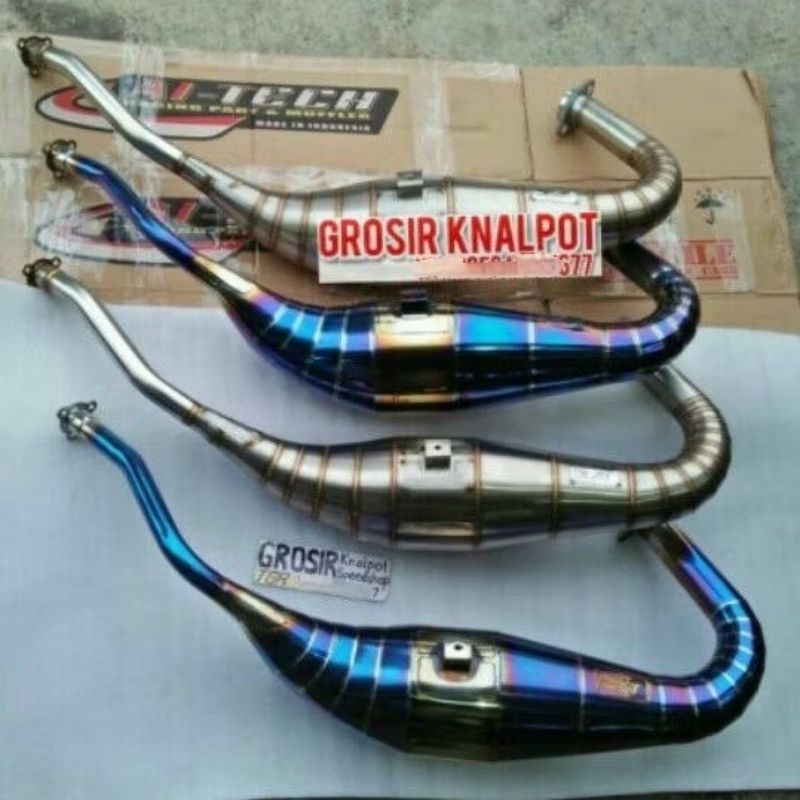 Jual Perut Gembung Leher Knalpot Aitech Original stainles Bluemoon ...