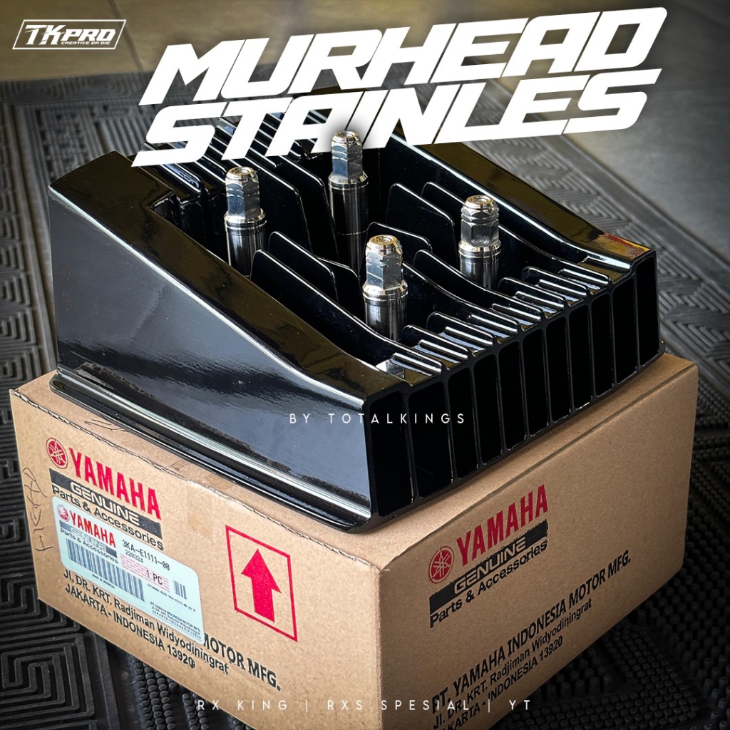 Jual MUR HEAD MURHEAD VARIASI RX KING RX K RXS CNC BY TKPRO 1set 4pcs ...