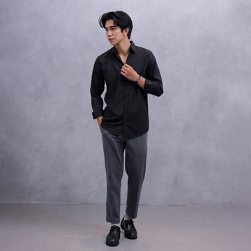 Wilmerstudios Kemeja Toyobo Slimfit Lengan Panjang Putih All Variant