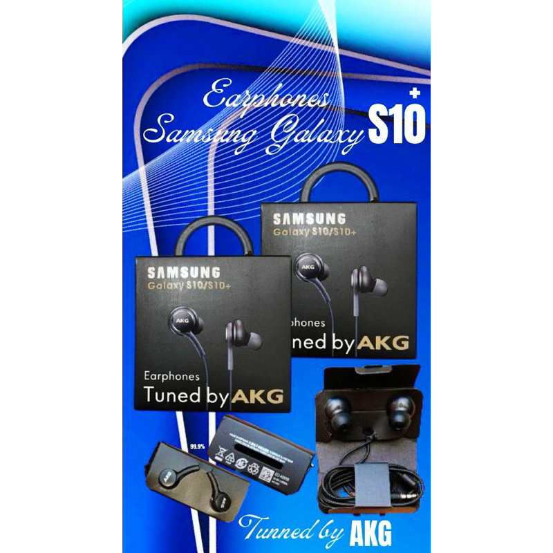 Jual Headset AKG Samsung S10+ ORIGINAL Hendsfree / Earphones Shopee