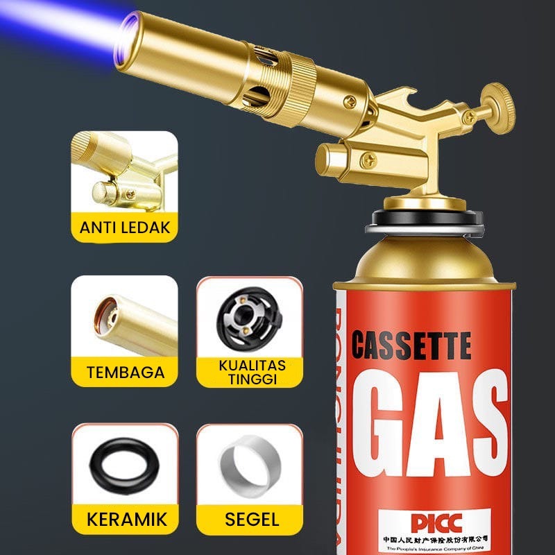 Jual Flame Gun Gas Torch Blow / Pemantik Api Elektrik Torch Kepala Las ...