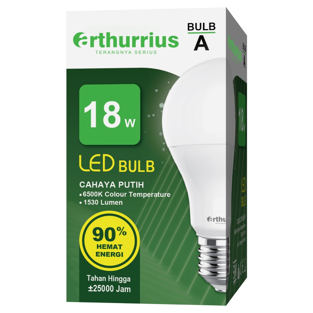 Jual ARTHURRIUS A 18 Watt Lampu LED | Bohlam Lampu | Bohlam Led ...