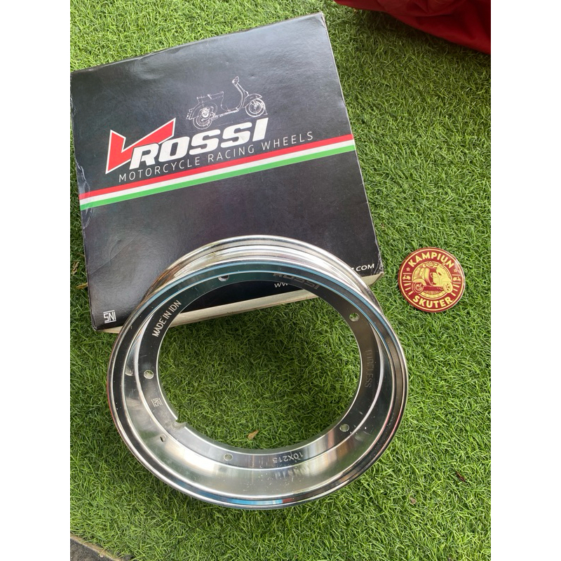 Jual Velg Rossi Vespa Tubeless Px Pxe Excel Sprint Ring Polish