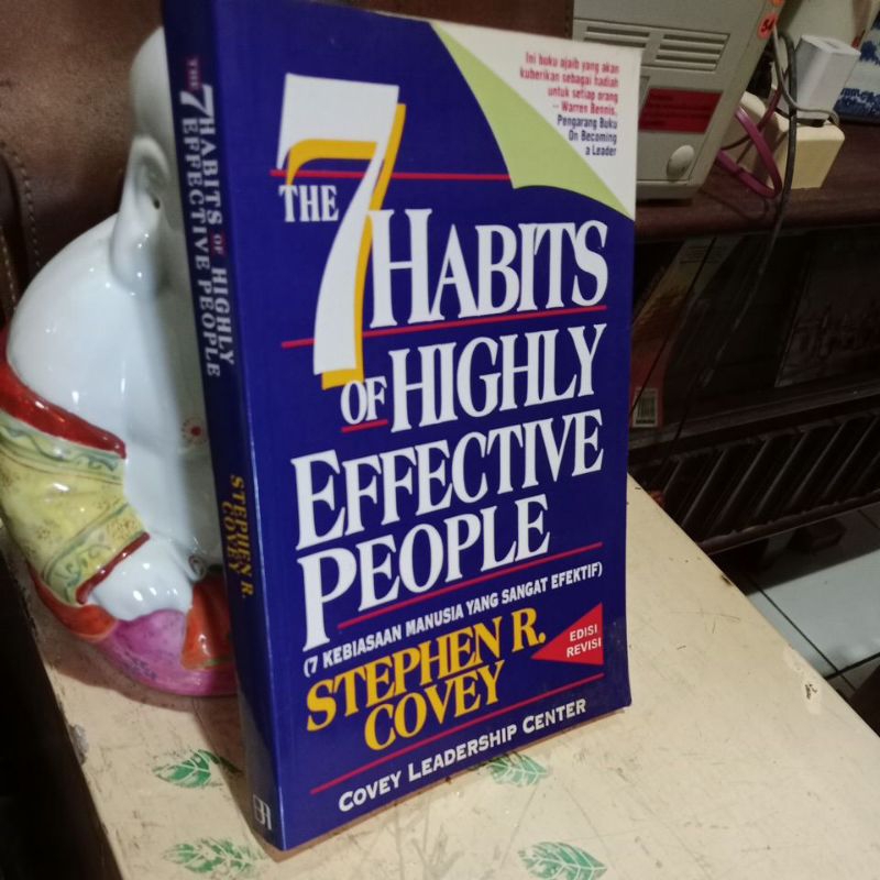 Jual THE 7 HABITS 0F HIGHLY EFFECTIVE PEOPLE - STEPHEN R COVEY | Shopee ...