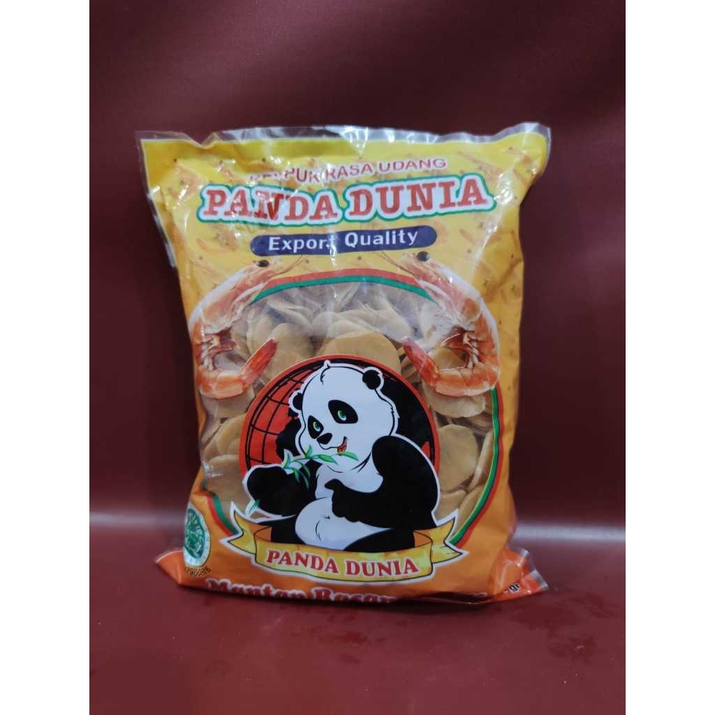 Jual Panda Dunia Kerupuk Rasa Udang 400 gr | Shopee Indonesia