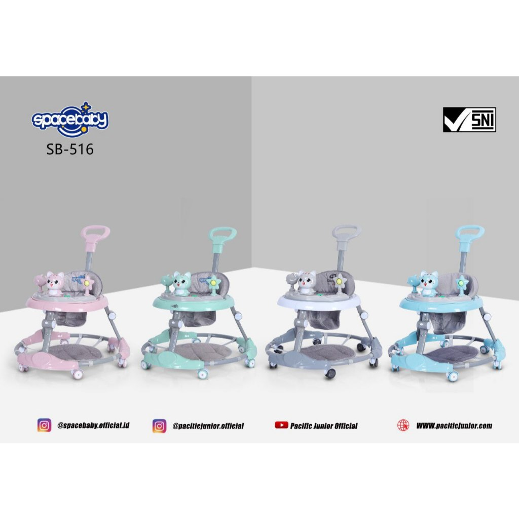 Jual Baby Walker SB 511 Ada Dorongan dan Alas kaki bisa dilepas ...