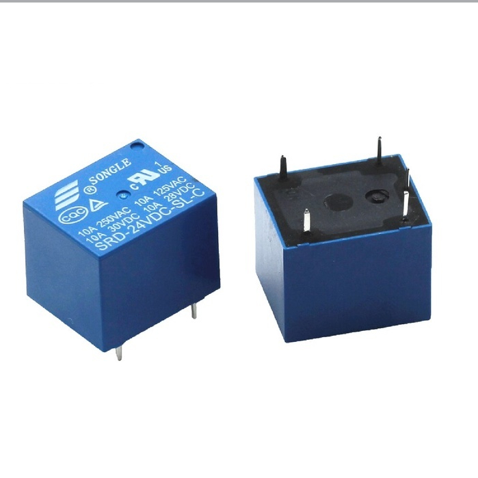 Jual Relay 5 Kaki SRD 05V 12V 24V DC 10A | Shopee Indonesia