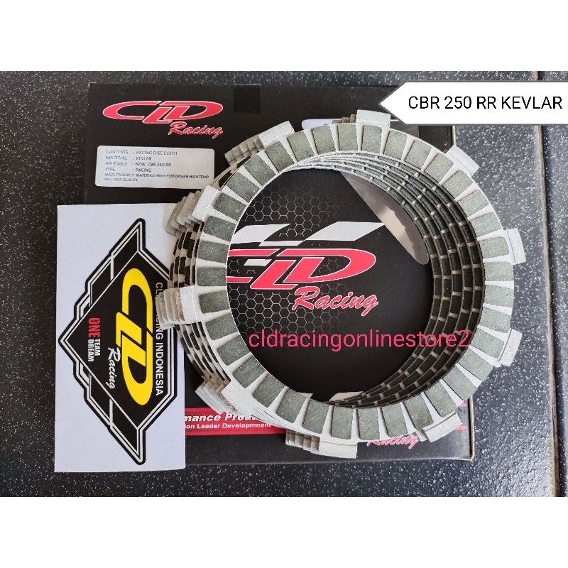 Jual Kampas kopling CLD Racing CBR 250 RR Type Kevlar & Paperbase ...