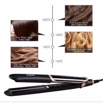 Catokan Rambut Kemei KM 2219 Catok Pelurus Rambut KM 2219