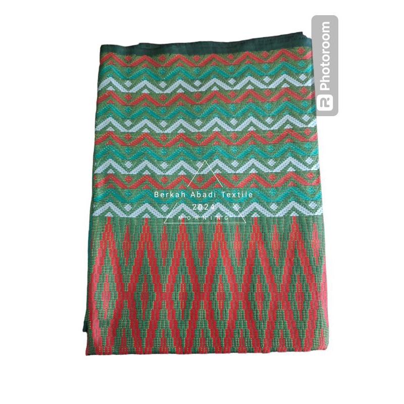 Jual Kain Tenun Songket Motif Rang Rang + Selendang Syal Ecer Dan ...