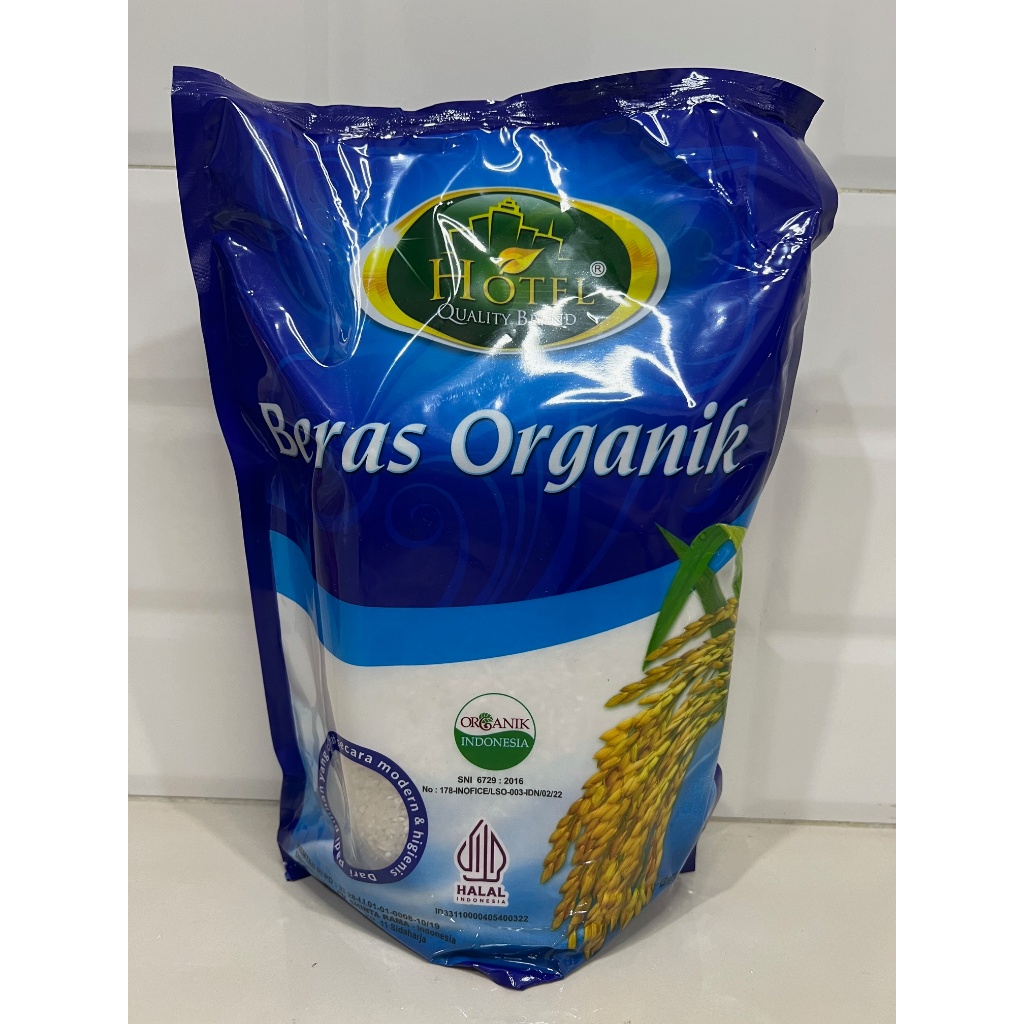 Jual Beras Hotel Biru / Beras Putih / Beras Organik 2 kg | Shopee Indonesia