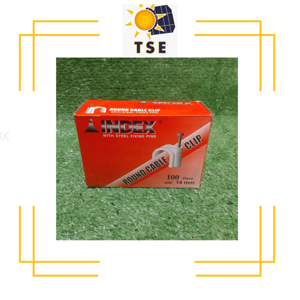 Jual KLEM KABEL INDEX NO 14 MM SADEL PAKU BETON (100) | Shopee Indonesia