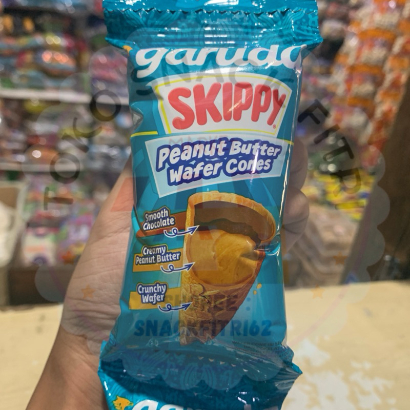 Jual GARUDA SKIPPY WAFER CONE @10pcs | Shopee Indonesia