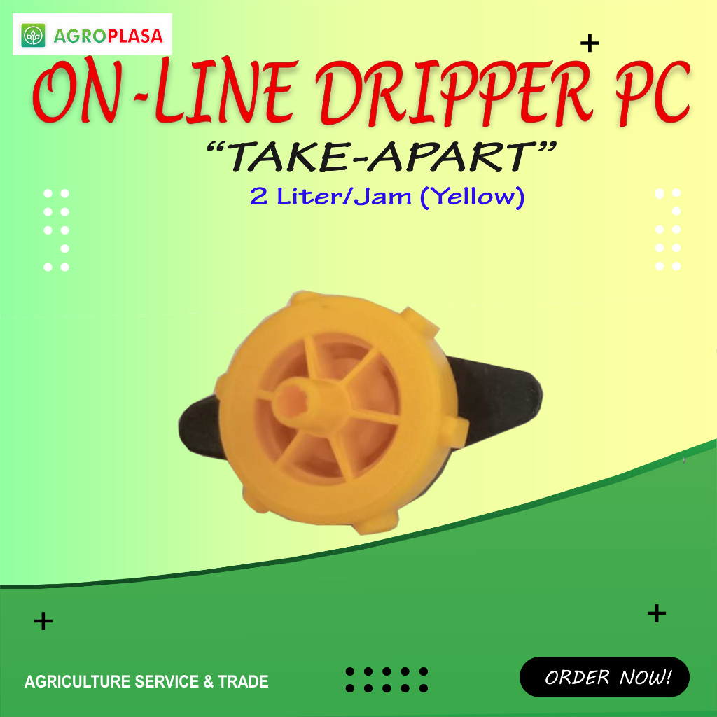 Jual On-Line Dripper / Drip Emitter, PC, Take-Apart - Irigasi Tetes - 2 ...