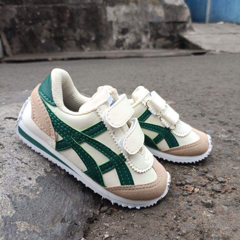 Jual ONITSUKA TIGER CORSAIR KREM HIJAU Shopee Indonesia