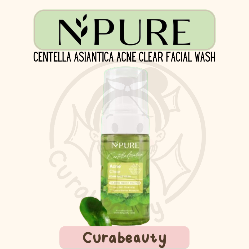 Jual MANADO NPURE CICA FACE WASH FOAM CENTELLA ASIATICA | Shopee Indonesia