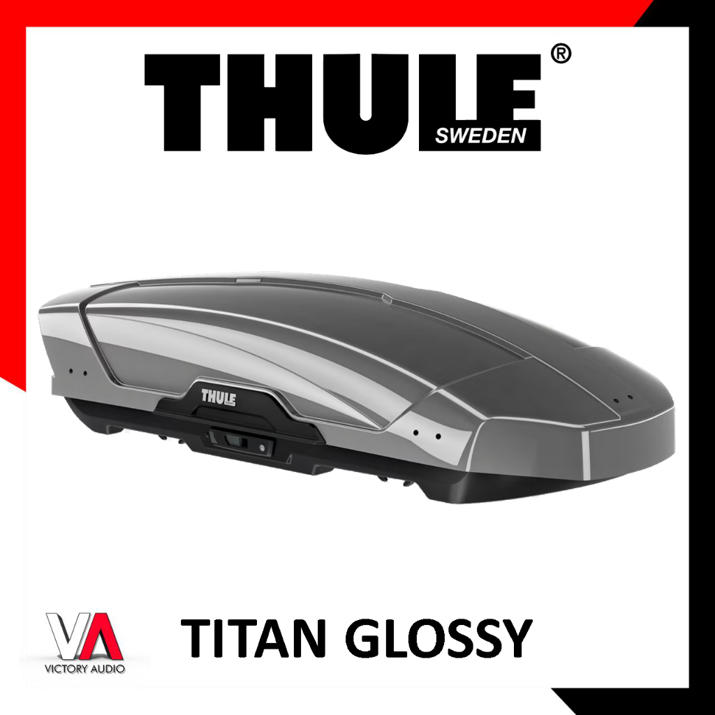Jual Roof Box Mobil THULE Motion XT M Black Glossy Titan Glossy