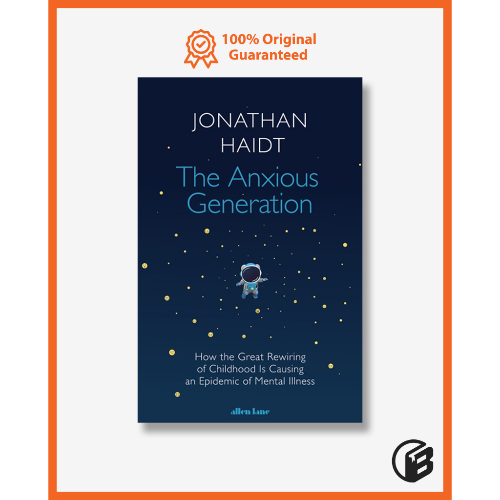 Jual Buku Import The Anxious Generation By Jonathan Haidt (Original ...