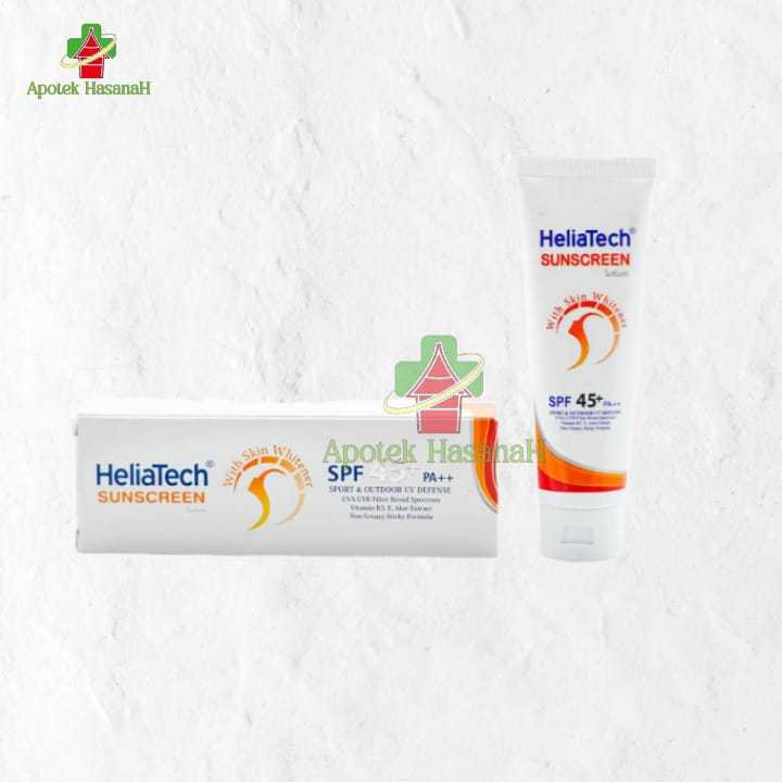 Jual HeliaTech Sunscreen Lotion SPF 45+ 30g/ Original/ Tabir Surya BPOM ...