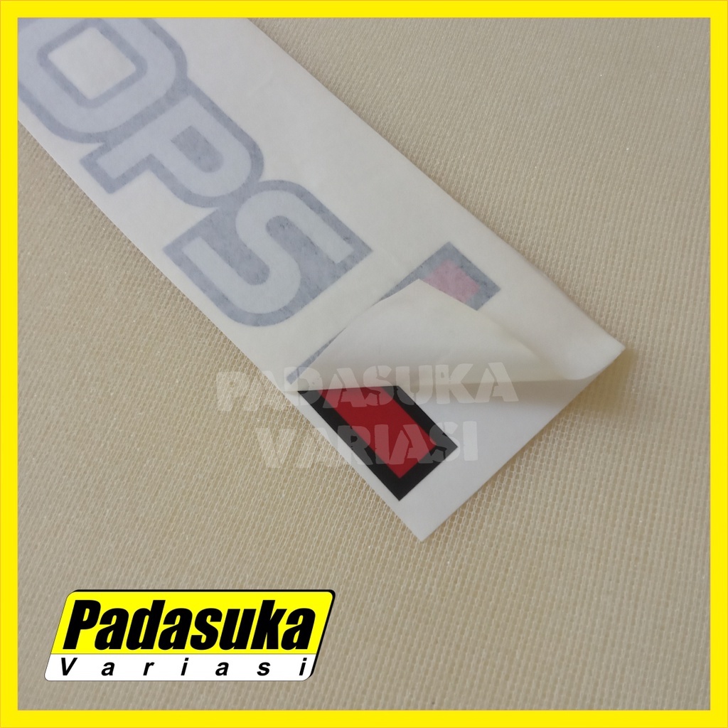 Jual [5 / 10 Set] Sticker 110PS L Canter Stiker Canter Depan 110 PS ...