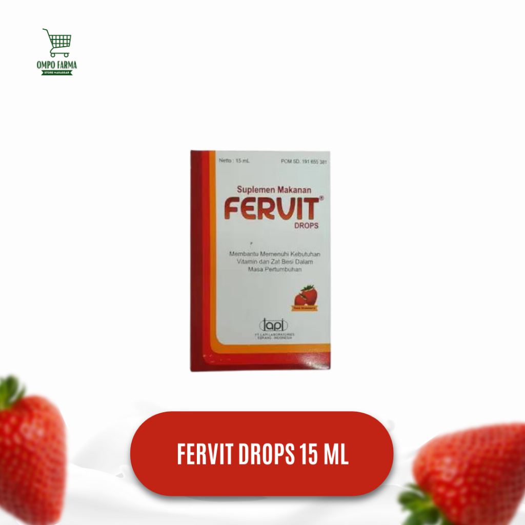 Jual Fervit Drops 15 ml | Shopee Indonesia