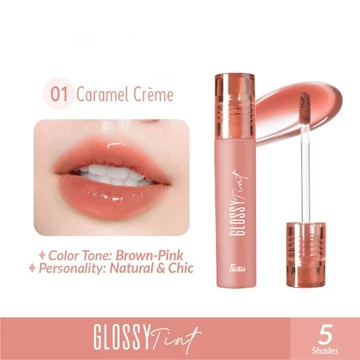 Fanbo Glossy Tint Dengan Sunflower Dan Chamomile Oil