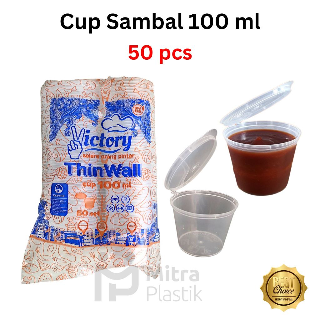 Jual Sauce Cup Ml Isi Pcs Wadah Tempat Saos Sambal Plastik