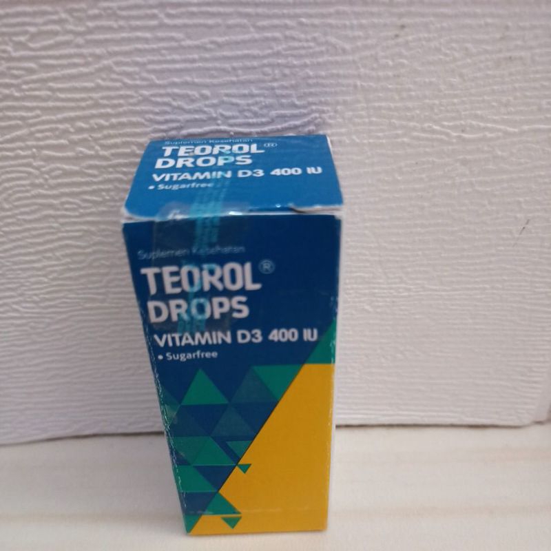 Jual Teorol Drops D3 400 IU | Shopee Indonesia