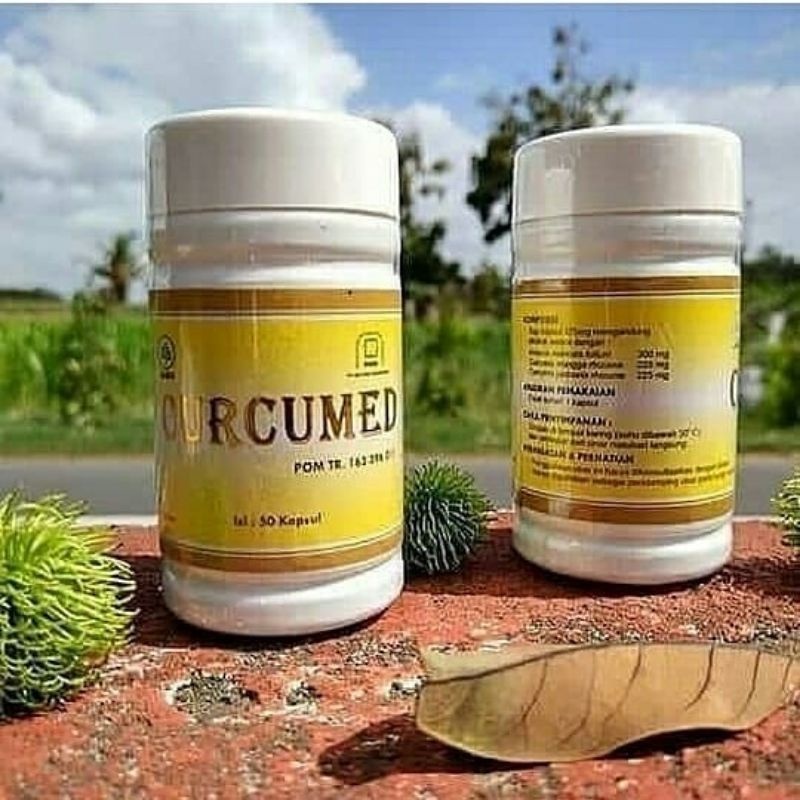 Jual CURCUMED HERBAL CURCUM KUNIR PUTIH - MEMBANTU PENCEGAHAN KANKER ...