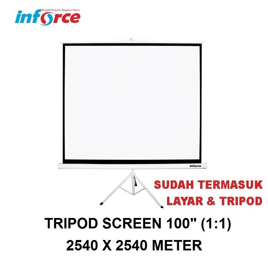 Jual Tripod Screen Projector 100