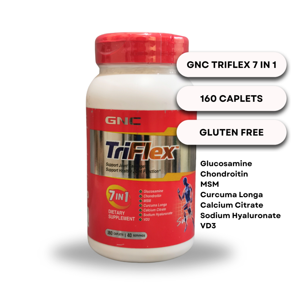 Jual 160 Tablets GNC TRIFLEX Promotes Joint Health 7 IN 1 Glucosamine