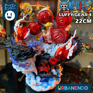 Jual Action Figure One Piece Monkey D Luffy Gear 4 22cm Statue Mainan ...