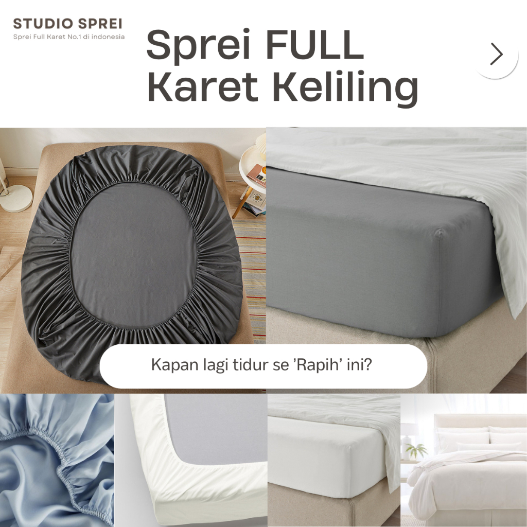 Jual Sprei Karet Full 90, 100, 120x200 Tinggi 40 Seprai The Star ...