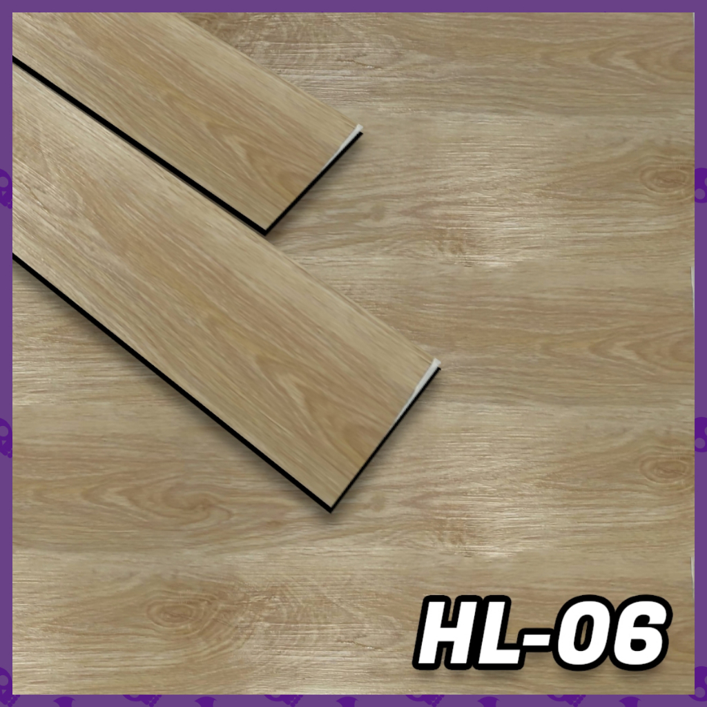 Jual Stiker Vinyl 36 pcs Lantai Kode HL Motif Kayu Bahan Premium 91Cm x ...