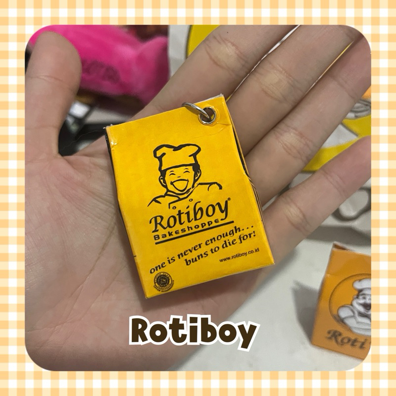 Jual Gantungan Kunci Makanan Roti O Rotiboy Lucu Hiasan Unik Ganci ...