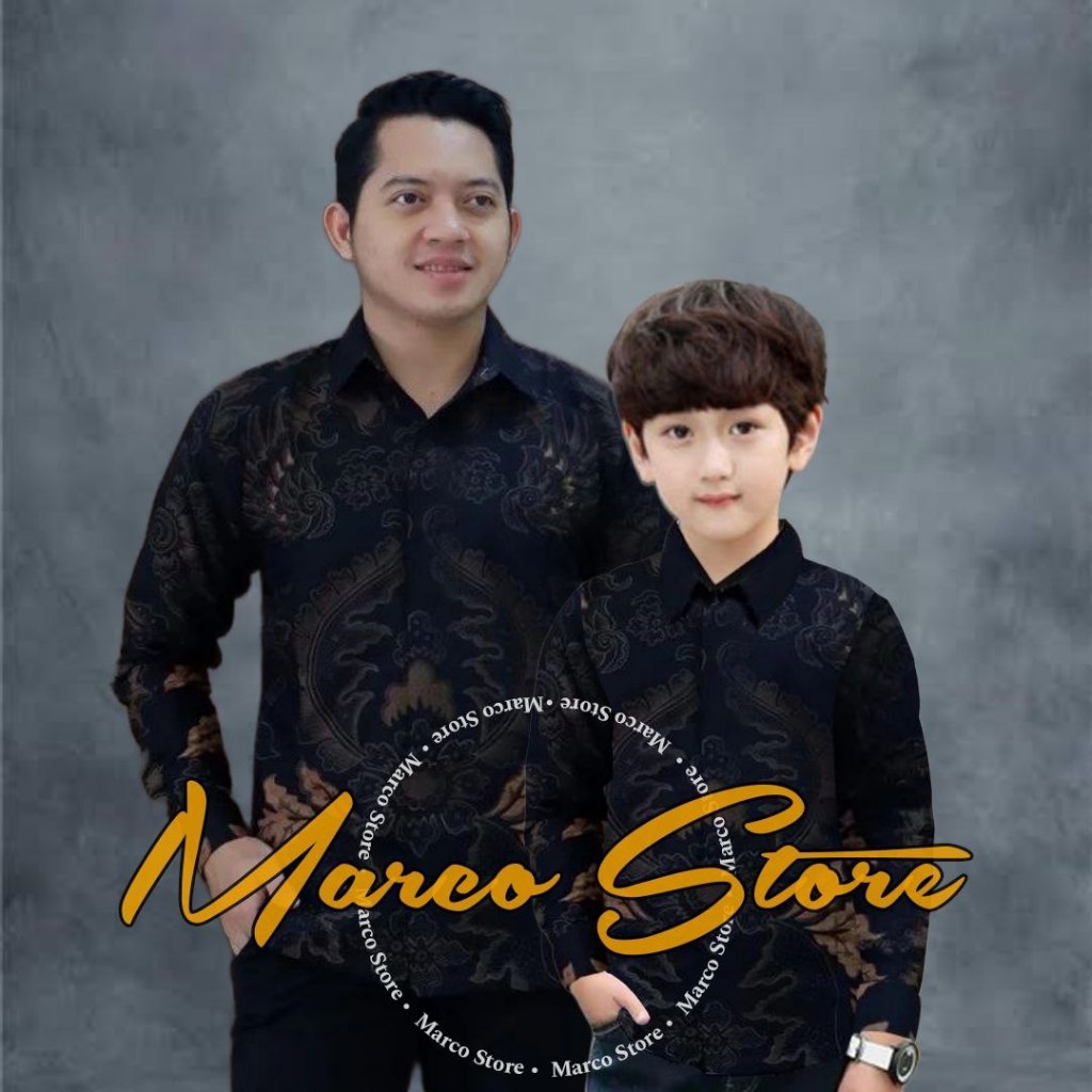 Jual MARCO STORE - TERBARU Couple Sweet - Batik Couple Ayah dan Anak ...