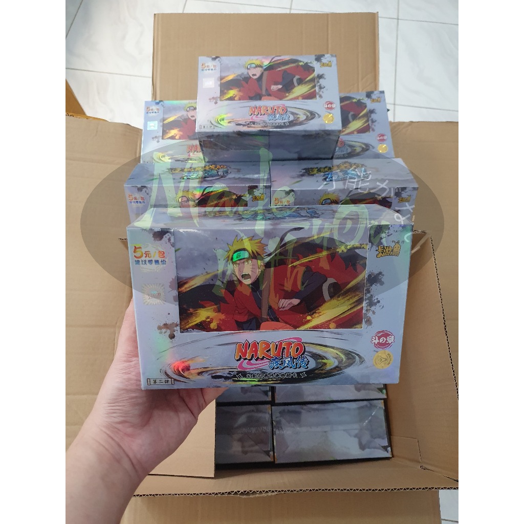 booster box naruto Naruto Kayou TCG Karten / Tier 4 Wave 7 Booster Box Display / Sealed main image 1