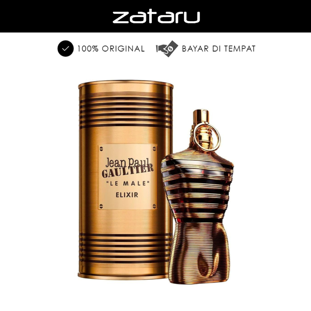 Jual Jean Paul Gaultier Le Male Elixir Man Parfum - 125 ML | Shopee