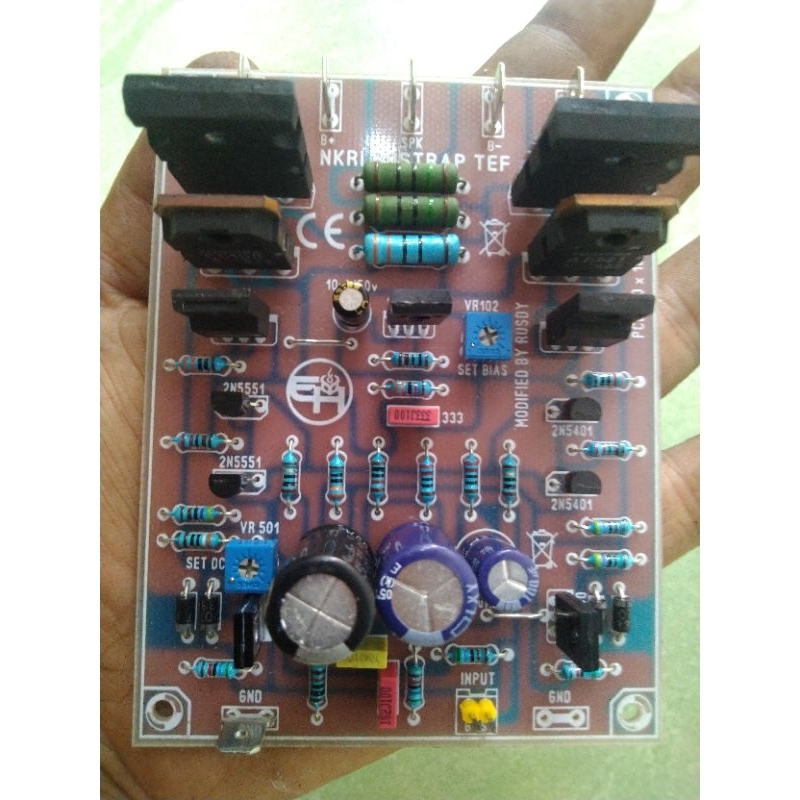 Jual Kit driver nkri bostrap tef bias servo(low sub gler) | Shopee