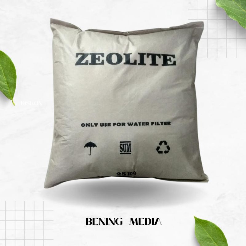 Jual ZEOLITE / MEDIA FILTER AIR / FILTER AIR / PASIR ZEOLITE / 25 KG