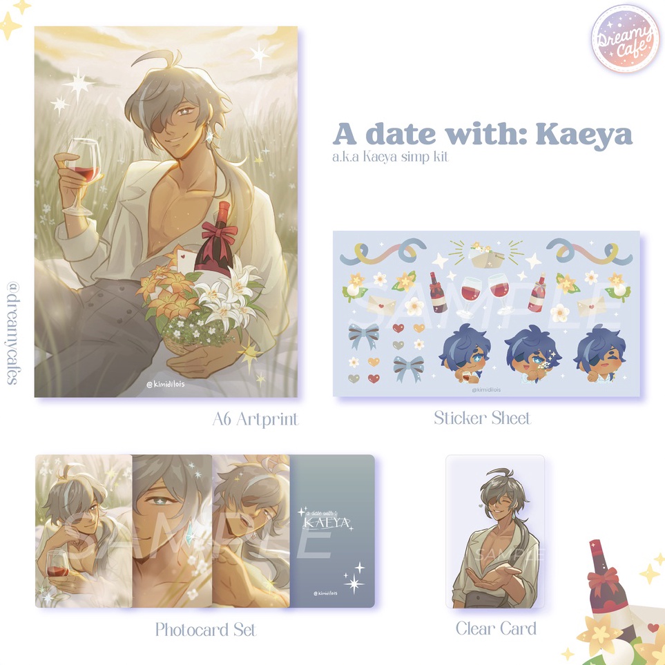 Jual Kejar Sekarang A Date with Kaeya Set | Shopee Indonesia