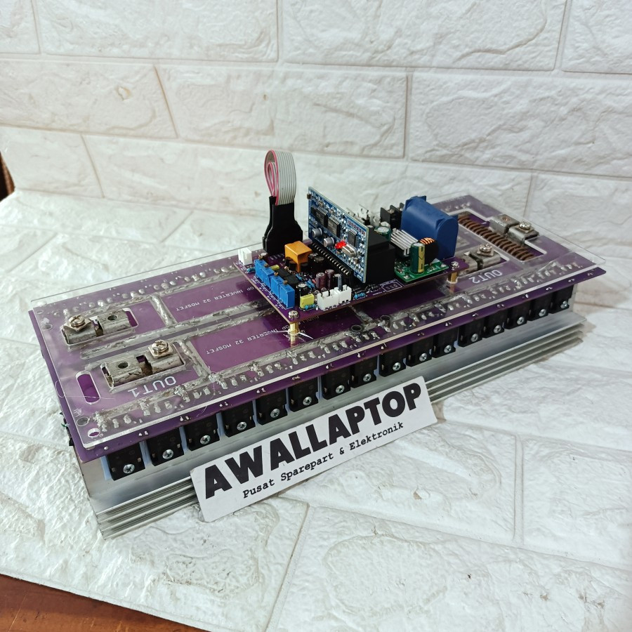 Jual kit inverter 7kw 48v to 220v PSW EGS002 inverter low frequency 32