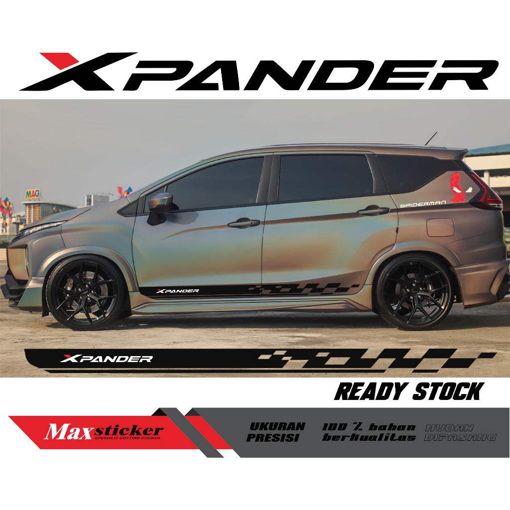 Jual cutting sticker xpander ultimate terbaru sticker list body xpander ...