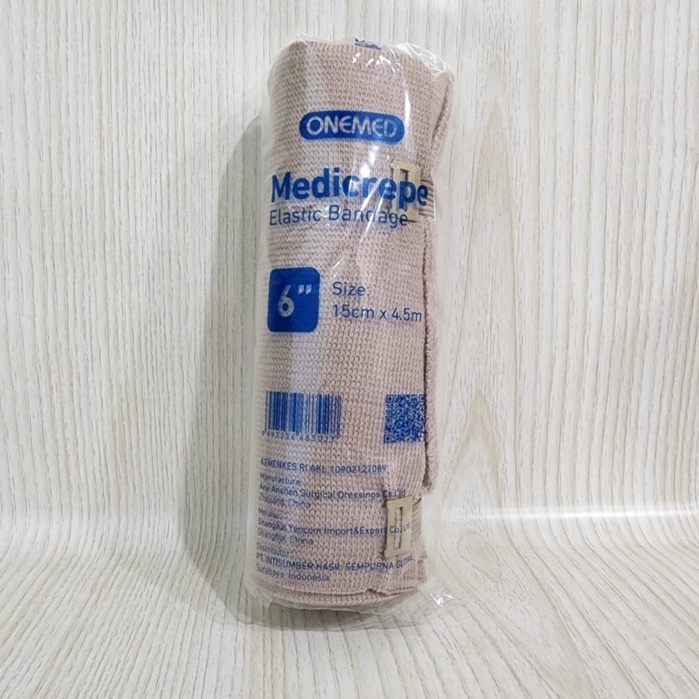 Jual MEDICREPE 6Inchi ONEMED / Verban 6 Inch Elastic Bandage 15 cm ...