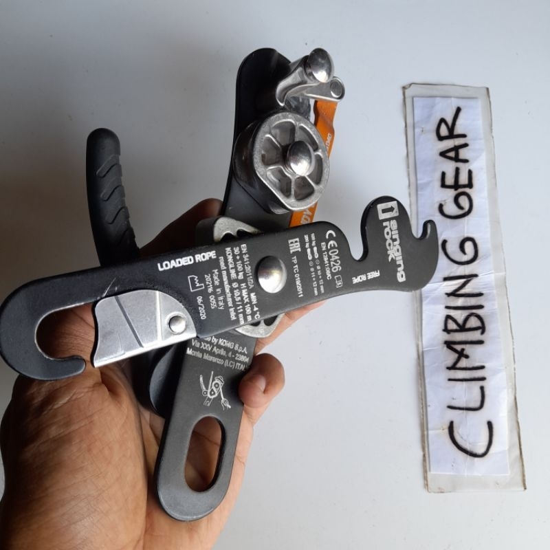 Jual SINGING ROCK KONG INDY EVO AUTOSTOP DESCENDER ROPE ACCESS CAVING ...