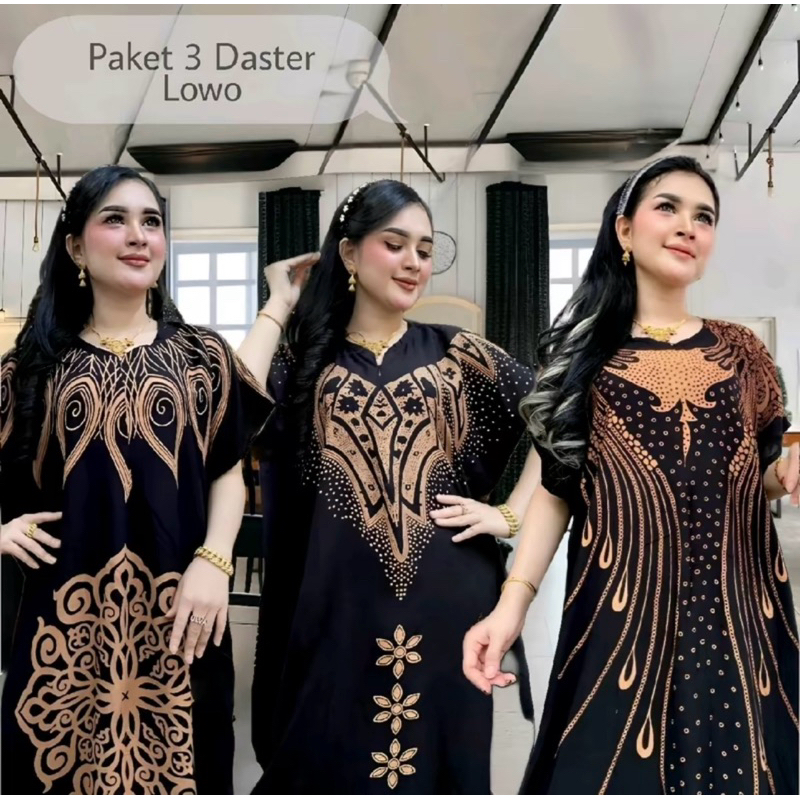Jual Paket Hemat 4PCS MOTIF RANDOM DASTER Lowo Rayon Premium Ibu Hamil ...